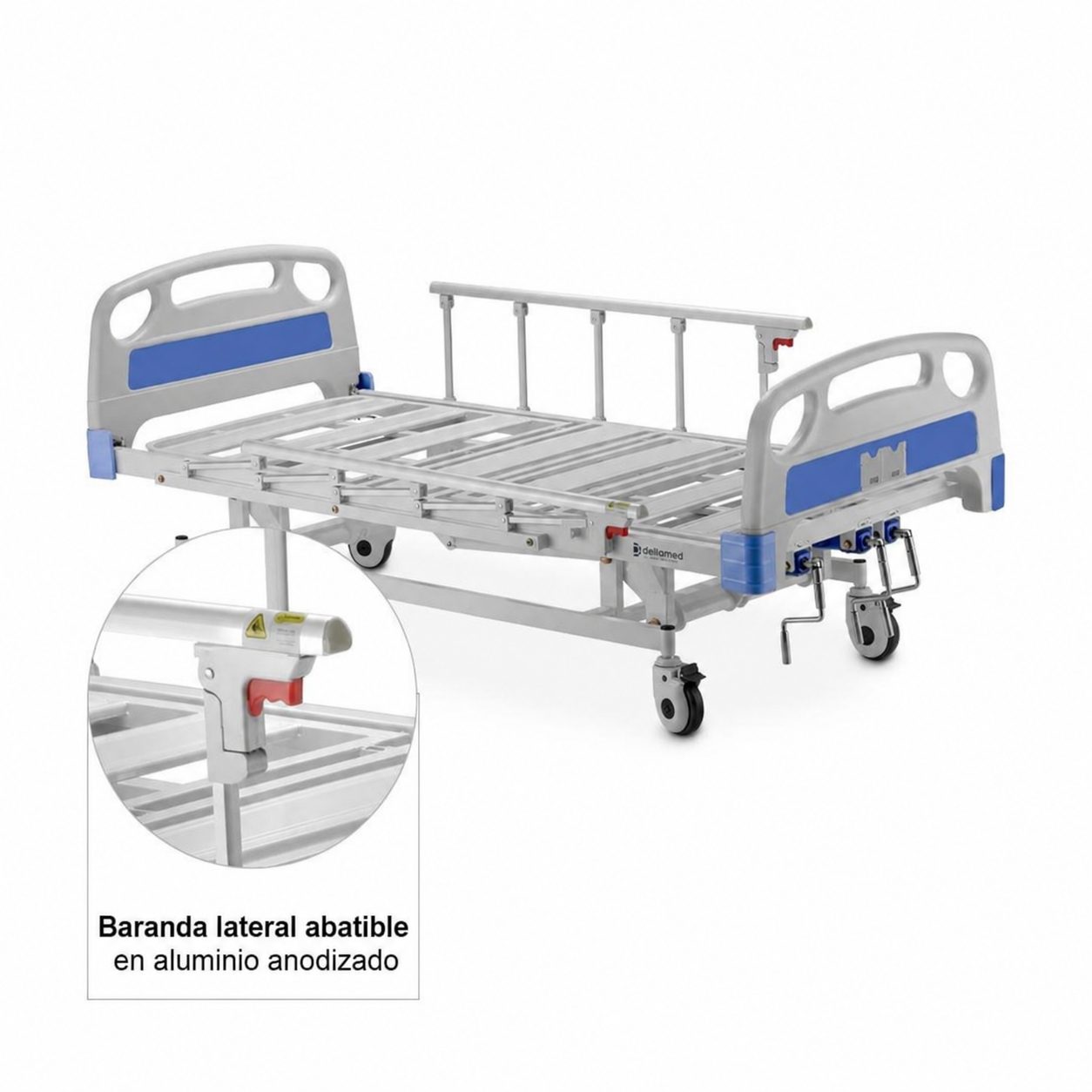 Cama Hospitalaria Manual DX3 - DELLAMED - Imagen 2