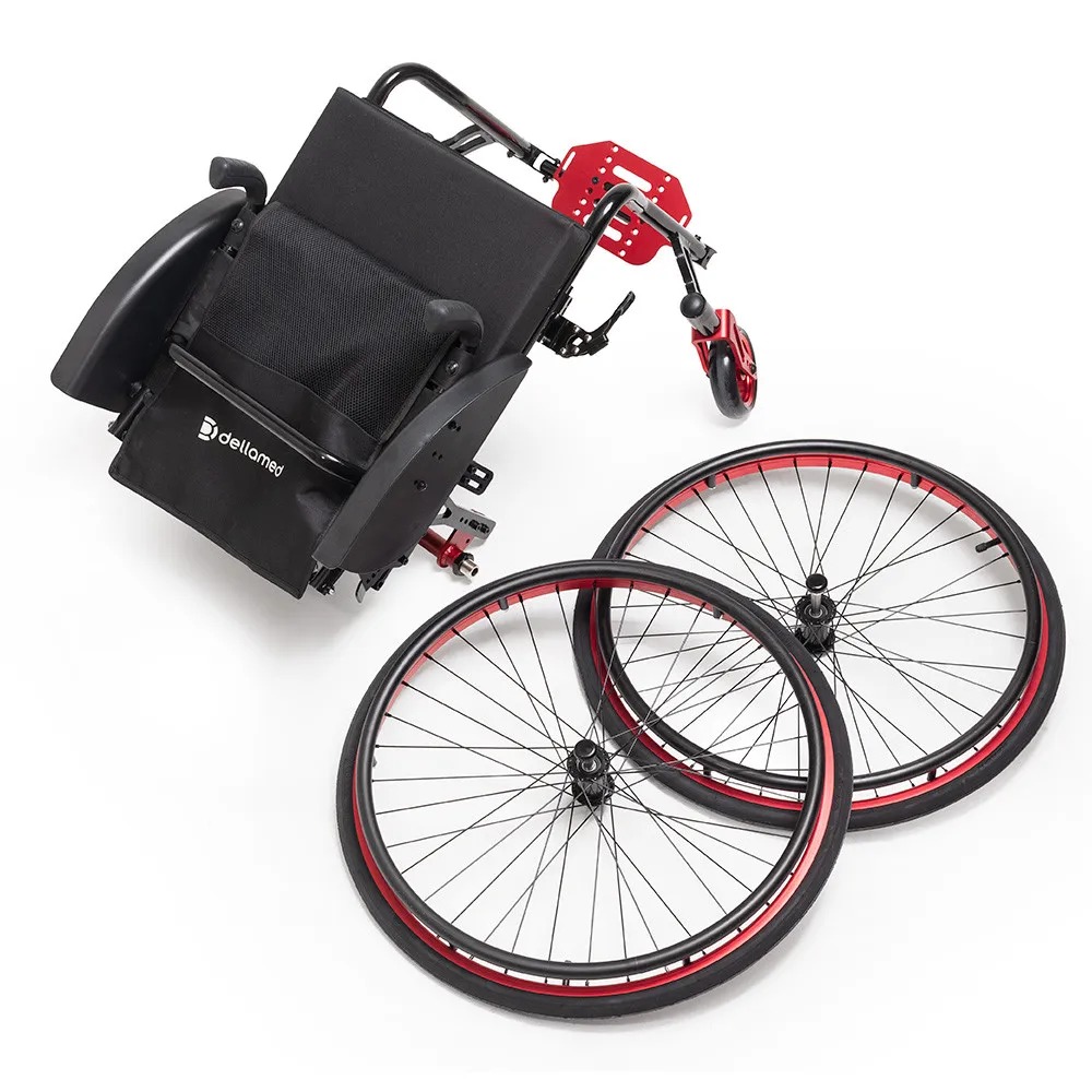 SILLA DE RUEDAS MONOBLOQUE T40 - DELLAMED - Imagen 7