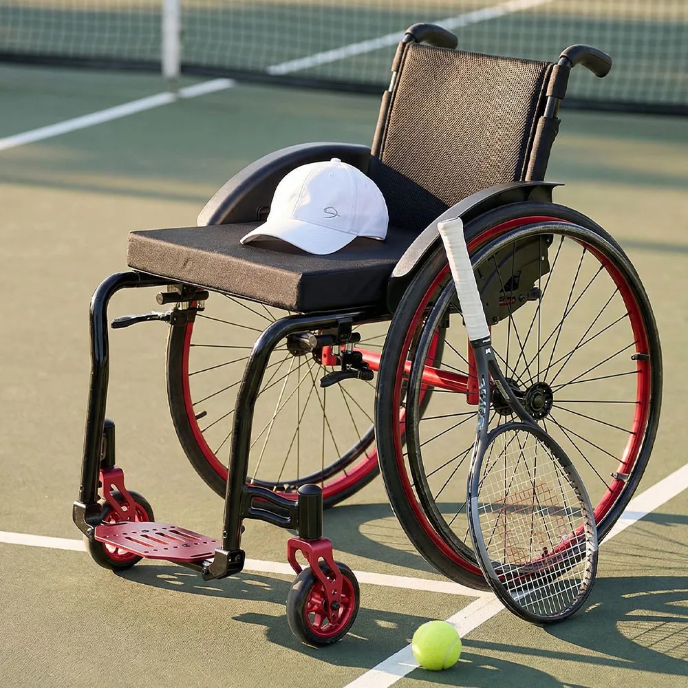 SILLA DE RUEDAS MONOBLOQUE T40 - DELLAMED - Imagen 8