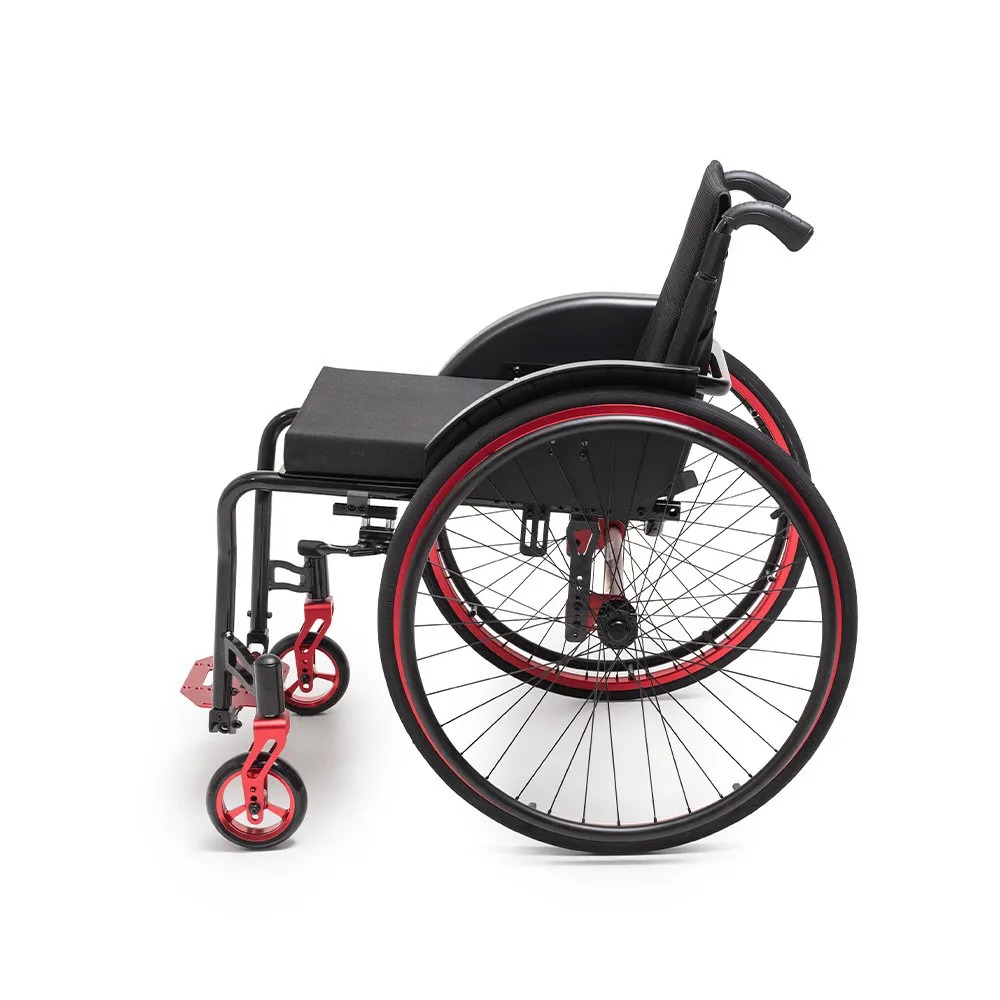 SILLA DE RUEDAS MONOBLOQUE T40 - DELLAMED - Imagen 3