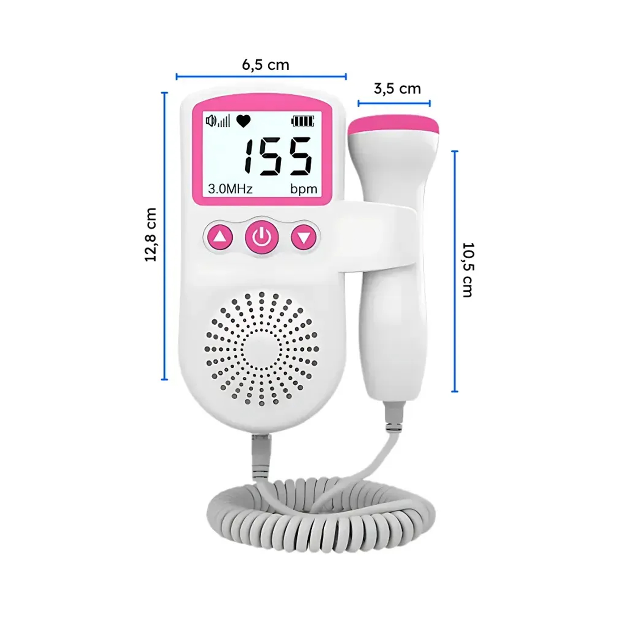 DOPPLER FETAL PORTÁTIL JSL-T501 / L8328 - OEM - Imagen 3