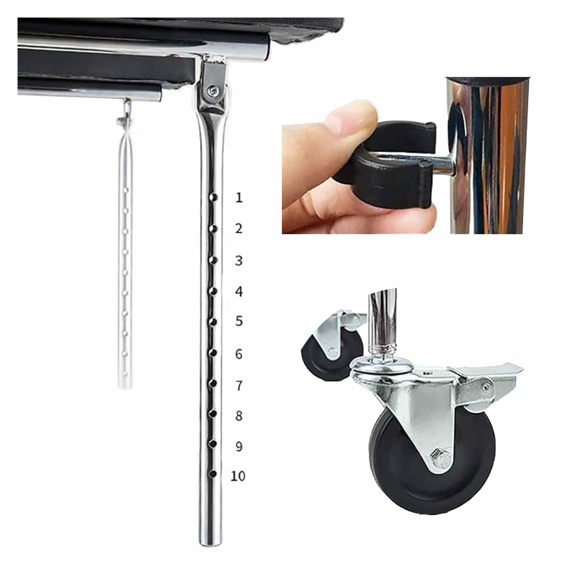 ANDADOR AXILAR CON POSA BRAZO FS9612 - FOSHAN - Imagen 5