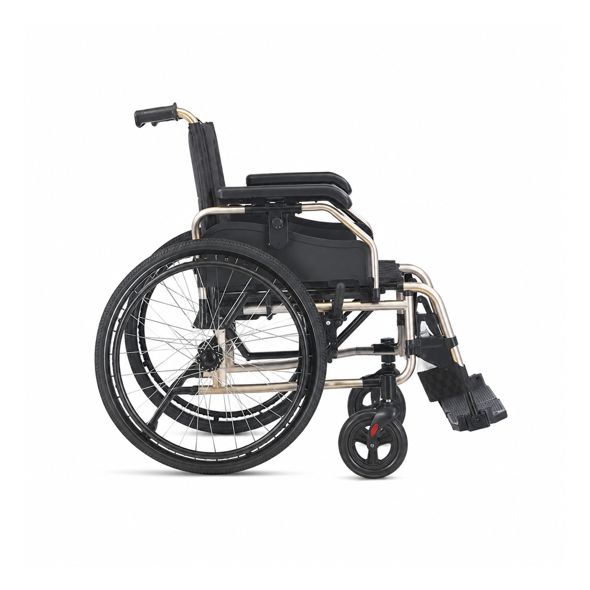 SILLA DE RUEDAS DE ALUMINIO FS251LHPQ - FOSHAN - Imagen 2