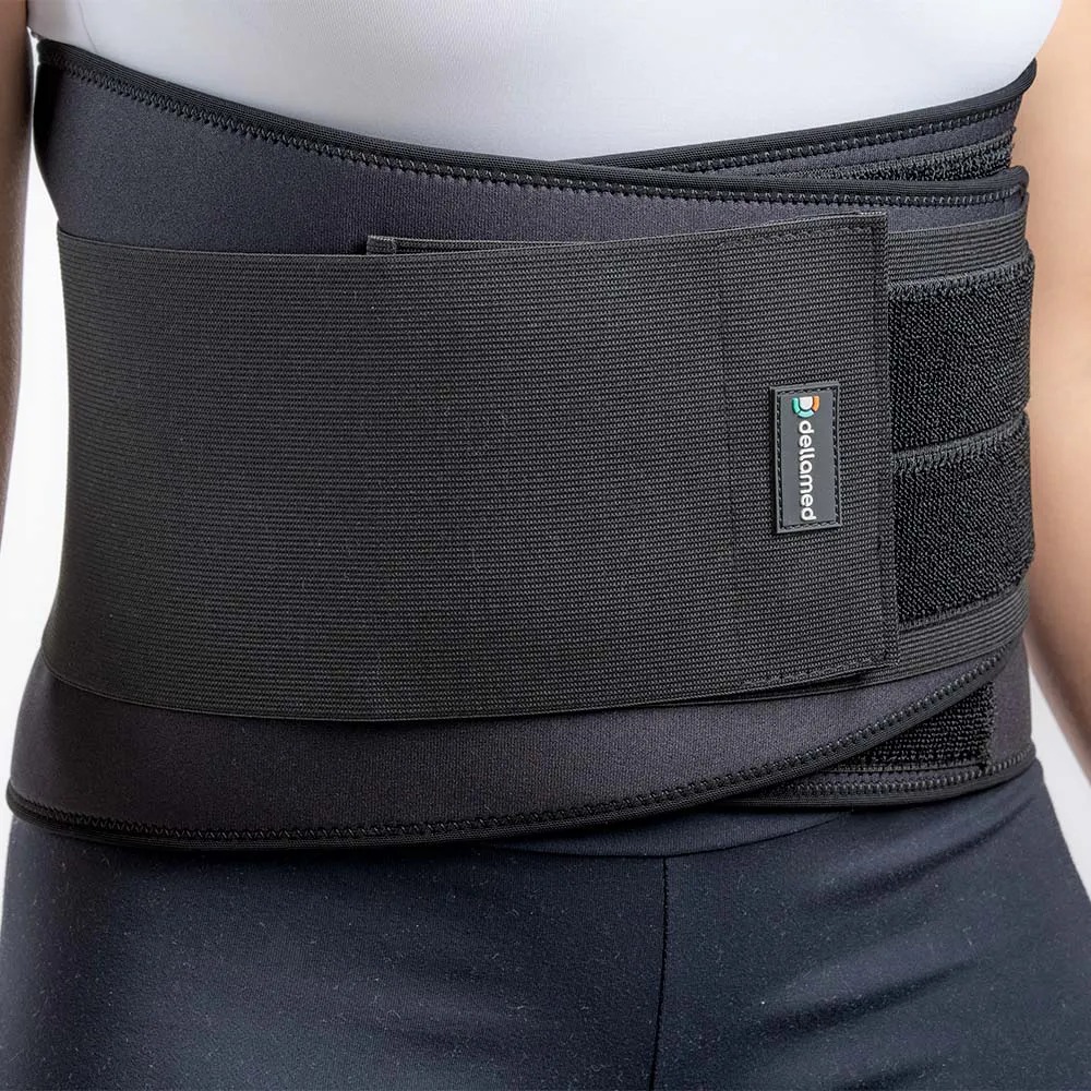 FAJA LUMBAR CON VARILLAS FLEXIBLES T U - DELLAMED - Imagen 2
