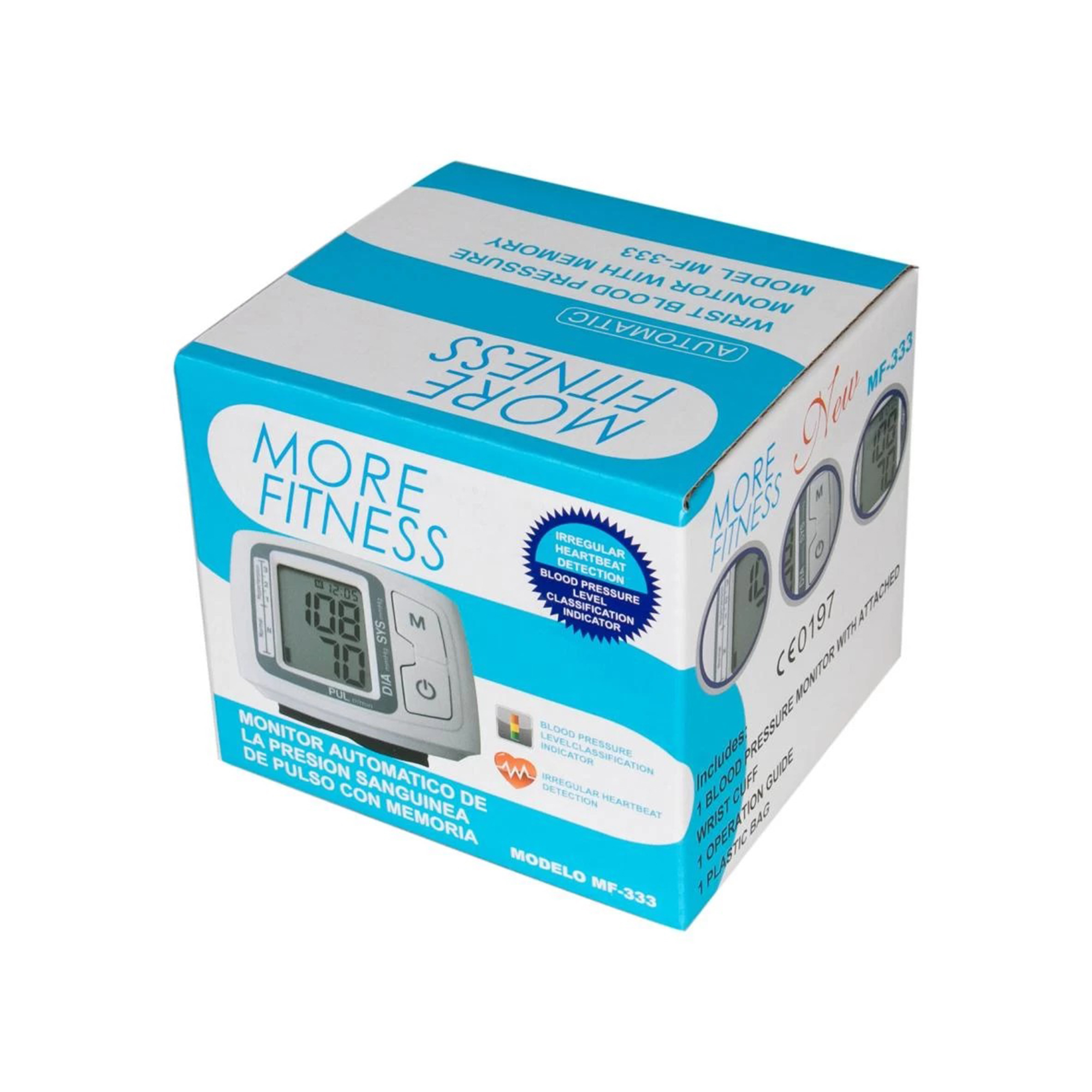 TENSIÓMETRO DIGITAL MF-333 - MORE FITNESS - Imagen 5