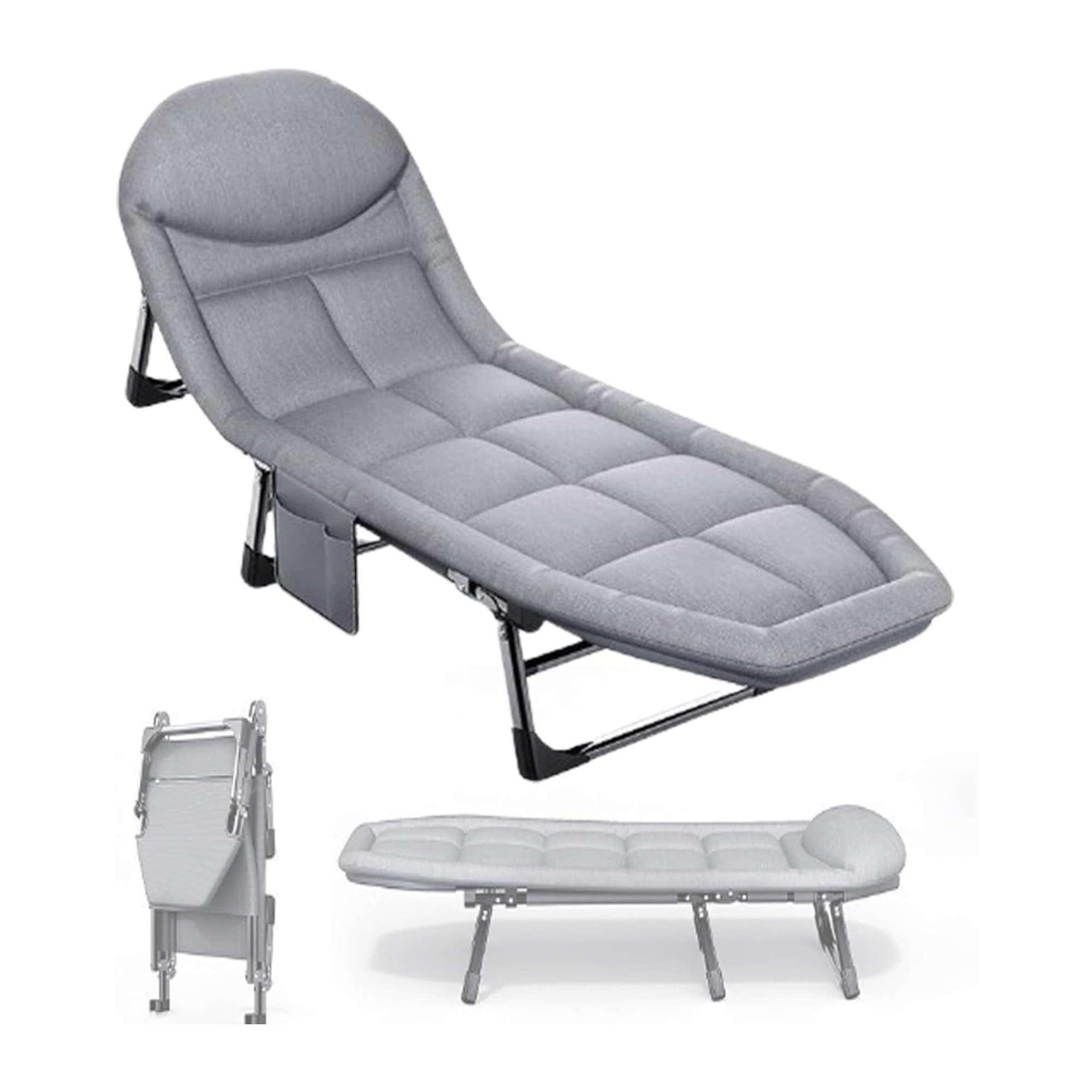CAMA PLEGABLE 180X54CM L6263 - Imagen 2