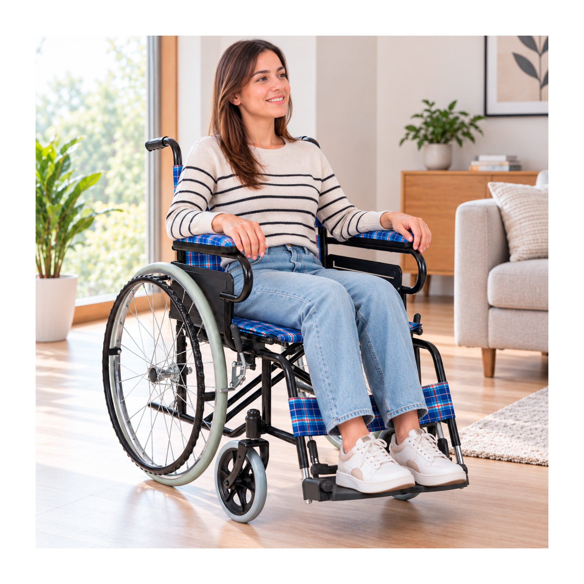 SILLA DE RUEDAS AZCUA FS868 - FOSHAN - Imagen 2