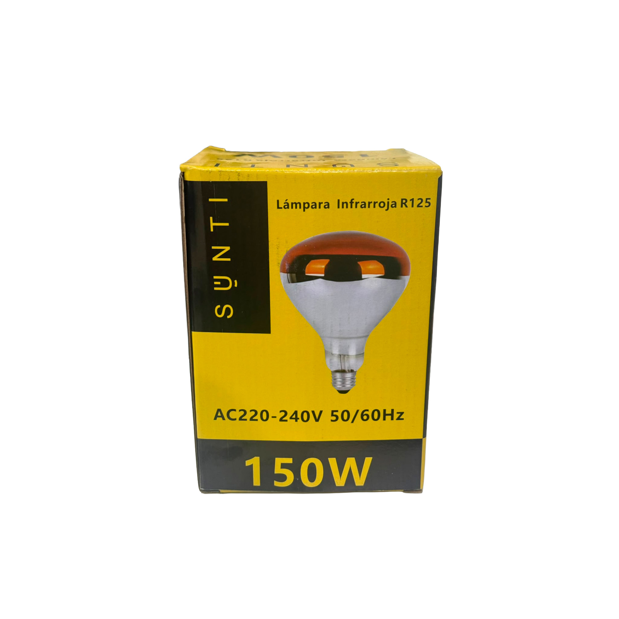 LÁMPARA INFRARROJA SUNTI R125 150 W – ROJA - Imagen 4