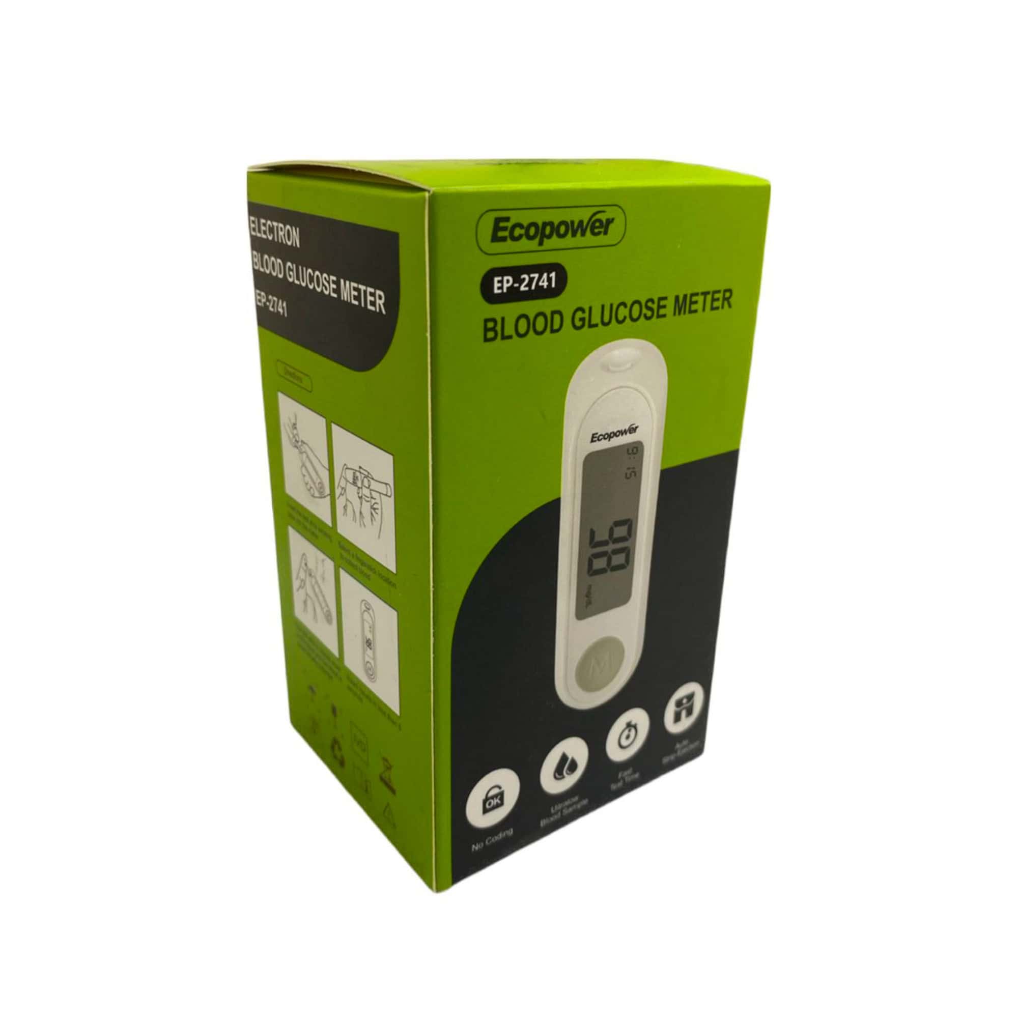 GLUCOMETRO ECOPOWER EP-2741 - Imagen 3