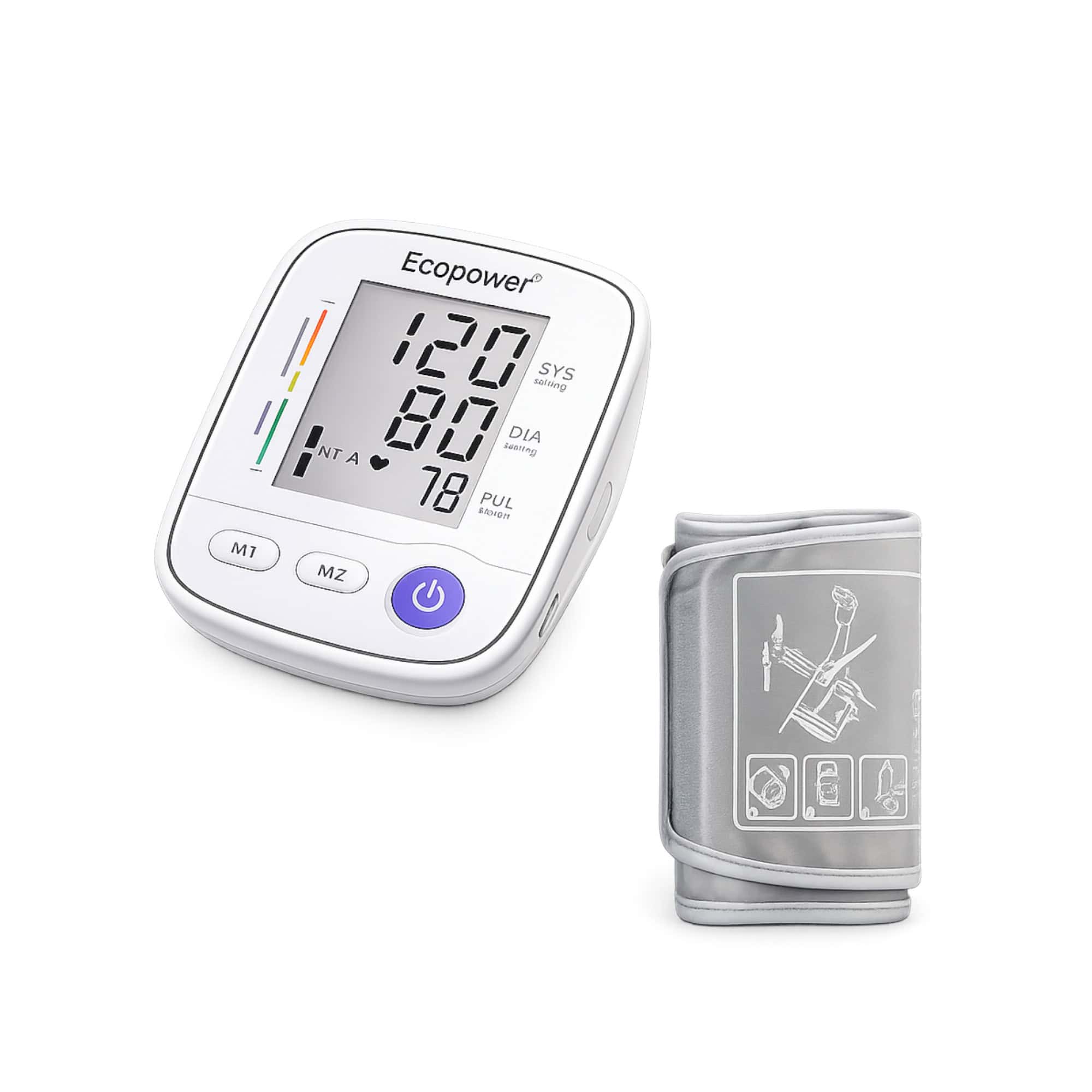 TENSIÓMETRO DIGITAL DE BRAZO ECOPOWER EP-2718