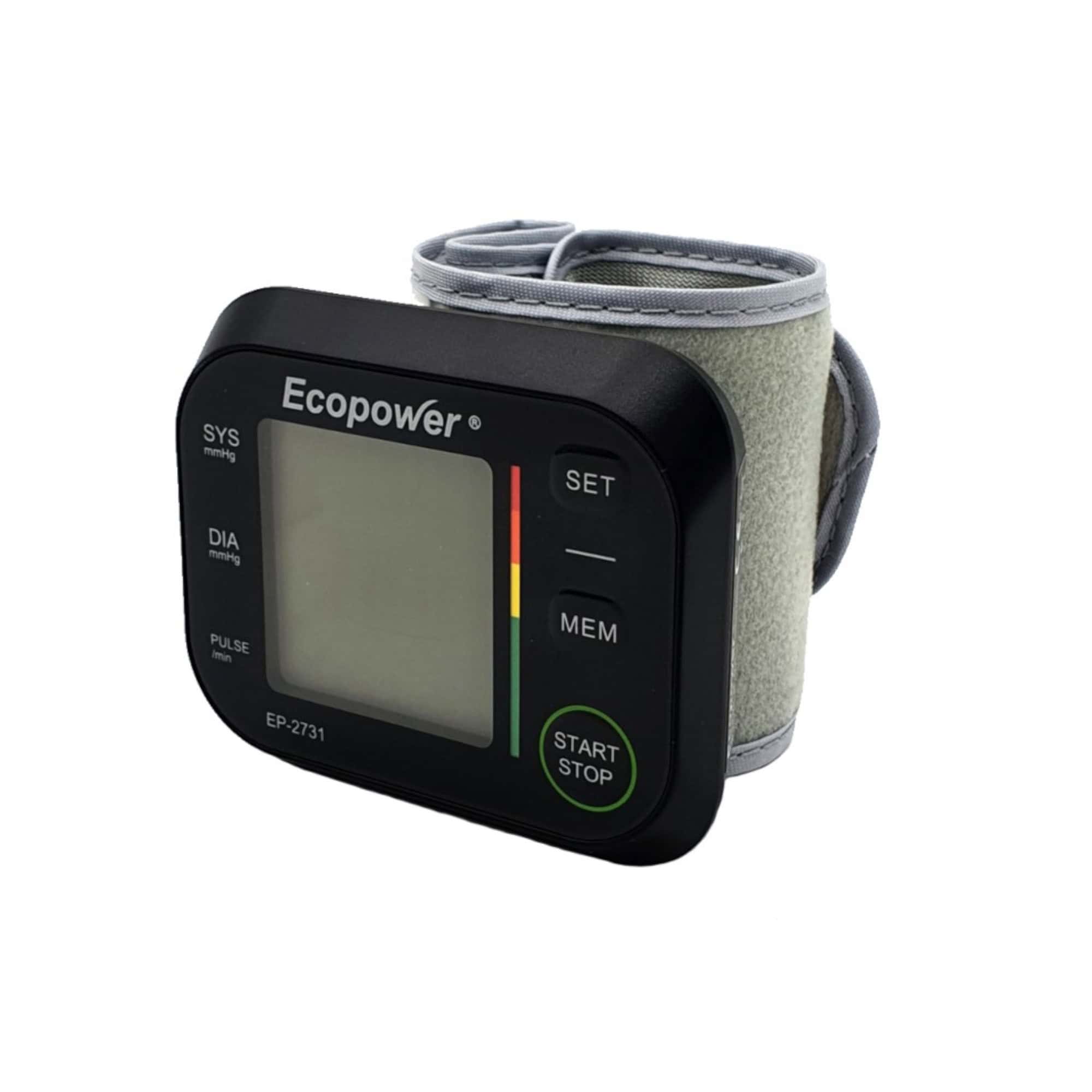 TENSIÓMETRO DIGITAL DE MUÑECA ECOPOWER EP-2731