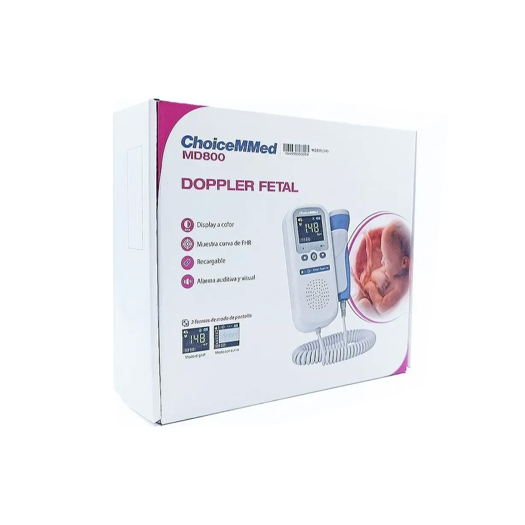 DOPPLER FETAL CHOICEMMED MD800C34 - Imagen 3
